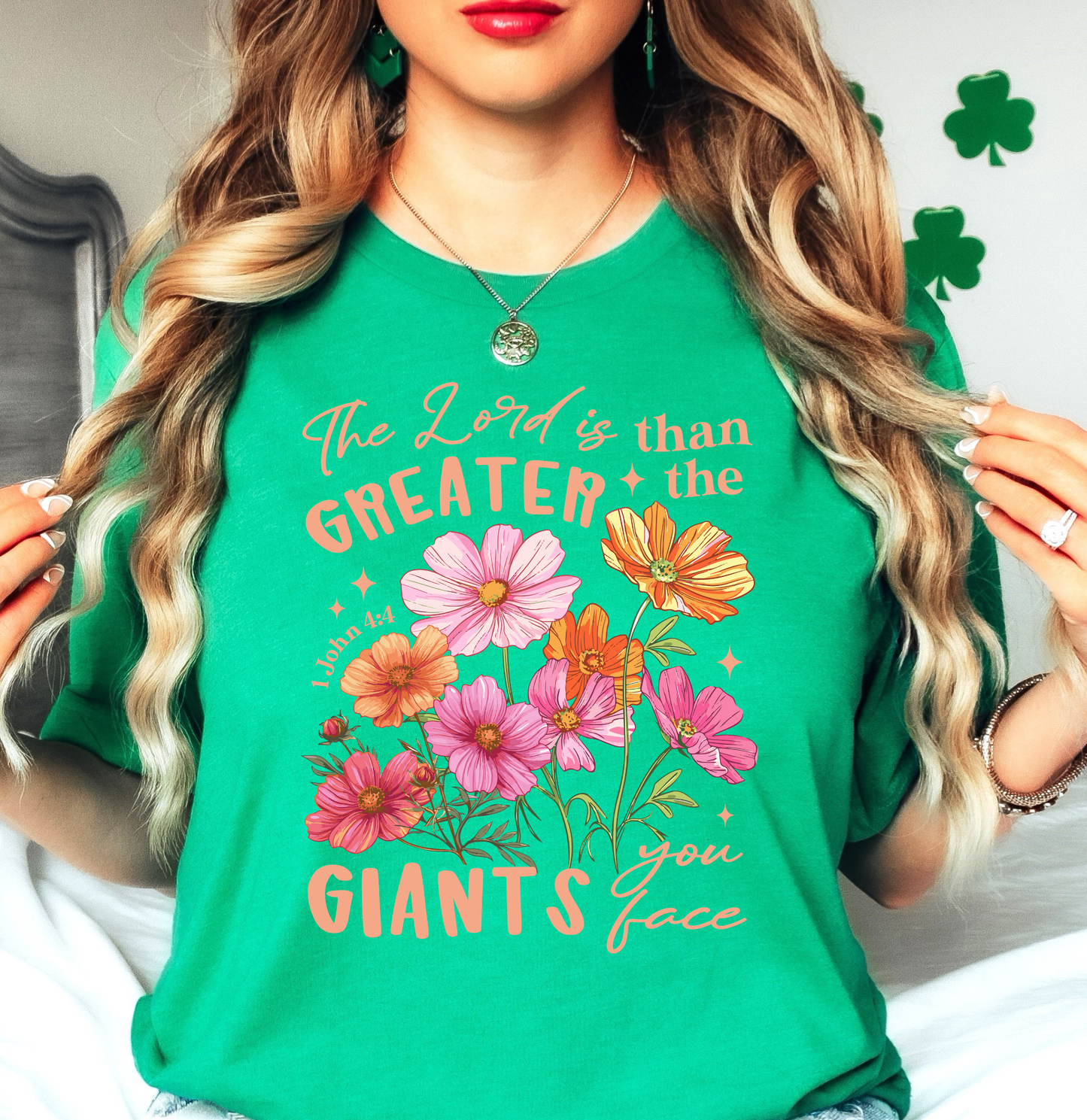 The Lord Is Greater (1 John) Tee | Walk By Faith Collection | Unisex Pre-Shrunk T-Shirt