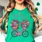 Hello Spring Bicycle Tee | Spring Fling Collection | Unisex Pre-Shrunk T-Shirt