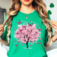 Cherry Blossom Butterflies Tee | Spring Fling Collection | Unisex Pre-Shrunk T-Shirt