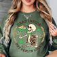 Dead Inside But Feelin Lucky Sweatshirt | Feeling Lucky Collection | Unique Gifts for Family Friends