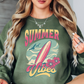 Summer Vibes Sweatshirt | Beach Breeze Collection | Unique Gifts for Family Friends