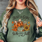 Just A Girl Who Loves Fall Sweatshirt | Falling For You Collection | Unique Gifts for Family Friends