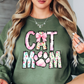 Preppy Cat Mom Sweatshirt | Pawsitive Vibes Collection | Unique Gifts for Family and Friends