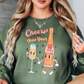 Cheers To The New Year Sweatshirt | New Year Magic Collection | Unique Gifts for Family Friends