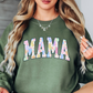 Retro Easter Mama Sweatshirt | Mama Mode Activated Collection | Unique Gifts for Family Friends
