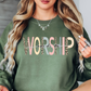 Made To Worship Sweatshirt | Walk By Faith Collection | Unique Gifts for Family and Friends