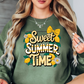 Sweet Summer Time Sweatshirt | Beach Breeze Collection | Unique Gifts for Family Friends