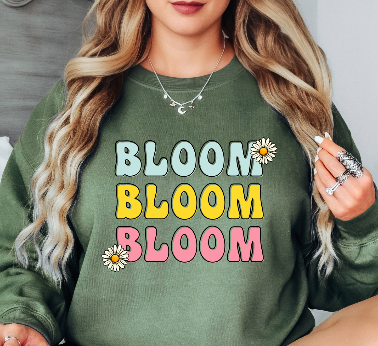 Bloom Bloom Sweatshirt | Spring Fling Collection | Unique Gifts for Family Friends