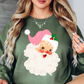 Vintage Santa Sweatshirt | Tis The Season Collection | Unique Gifts for Family Friends