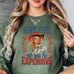 Born Free Expensive Sweatshirt | Stars and Stripes Collection | Unique Gifts for Family and Friends
