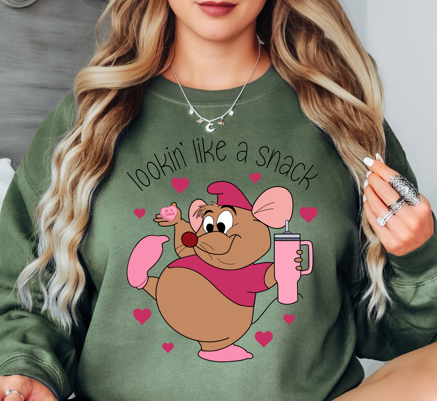 Lookin Like A Snack Sweatshirt | XoXo Love Collection | Unique Gifts for Family Friends