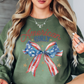 American Girly Sweatshirt | Stars and Stripes Collection | Unique Gifts for Family