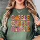 Gobble Preppy Sweatshirt | Harvest Joy Collection | Unique Gifts for Family Friends