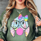 Nerdy Bunny Sweatshirt | Hoppin' Into Spring Collection | Unique Gifts for Family Friends