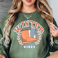 Distressed Winter Vibes Sweatshirt | Frosty Chic Collection | Unique Gifts for Family Friends