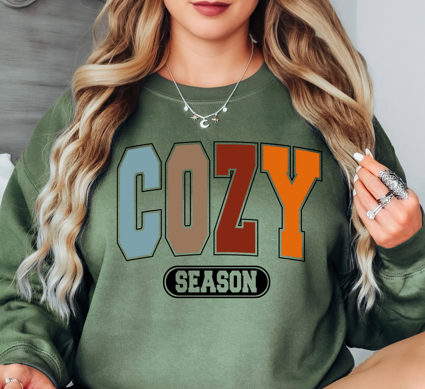 Cozy Season Sweatshirt | Falling For You Collection | Unique Gifts for Family Friends