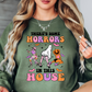 Horrors In This House Sweatshirt | Boo-tiful Vibes Collection | Unique Gifts for Family Friends