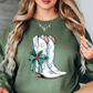 Western Winter Sweatshirt | Frosty Chic Collection | Unique Gifts for Family Friends