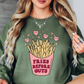 Fries Before Guys Sweatshirt | XoXo Love Collection | Unique Gifts for Family Friends