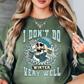 Don't Do Winter Well Sweatshirt | Frosty Chic Collection | Unique Gifts for Family Friends