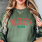 Xmas Naughty Vibes Sweatshirt | Tis The Season Collection | Unique Gifts for Family Friends