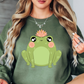 Spring Frog Sweatshirt | Spring Fling Collection | Unique Gifts for Family Friends