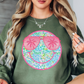 Leopard Beach Smiley Sweatshirt | Beach Breeze Collection | Unique Gifts for Family Friends