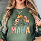Mama Wildflowers Sweatshirt | Mama Mode Activated Collection | Unique Gifts for Family Friends