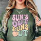 Suns Out Buns Out Sweatshirt | Beach Breeze Collection | Unique Gifts for Family Friends