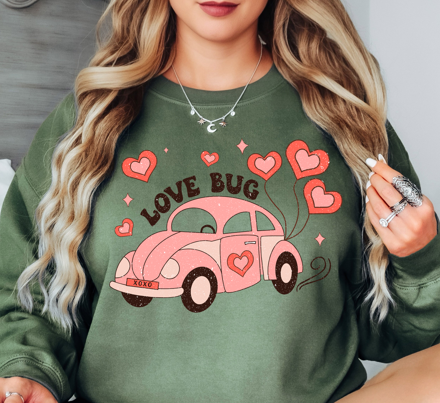 Love Bug Sweatshirt | XoXo Love Collection | Unique Gifts for Family Friends