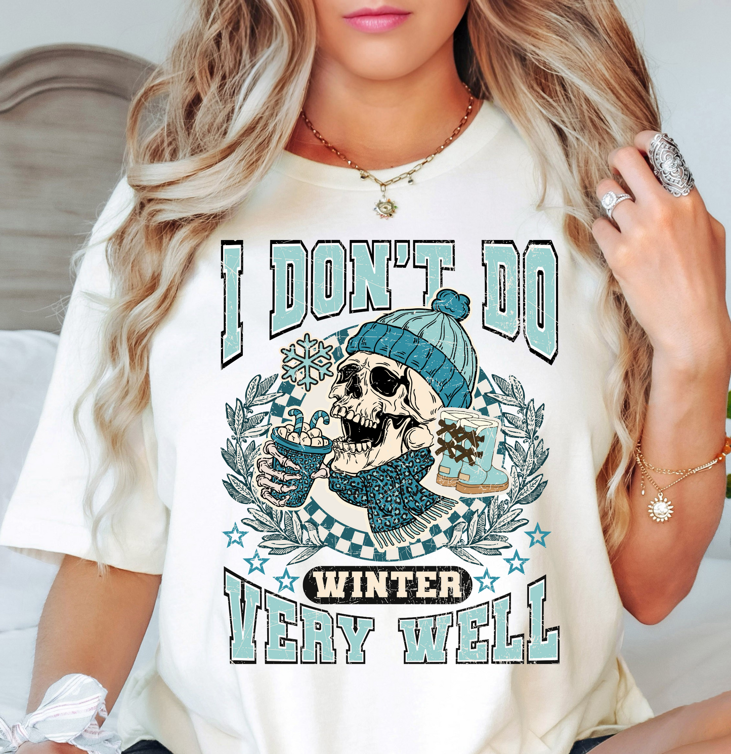 Don't Do Winter Well Tee | Frosty Chic Collection | Unisex Pre-Shrunk T-Shirt