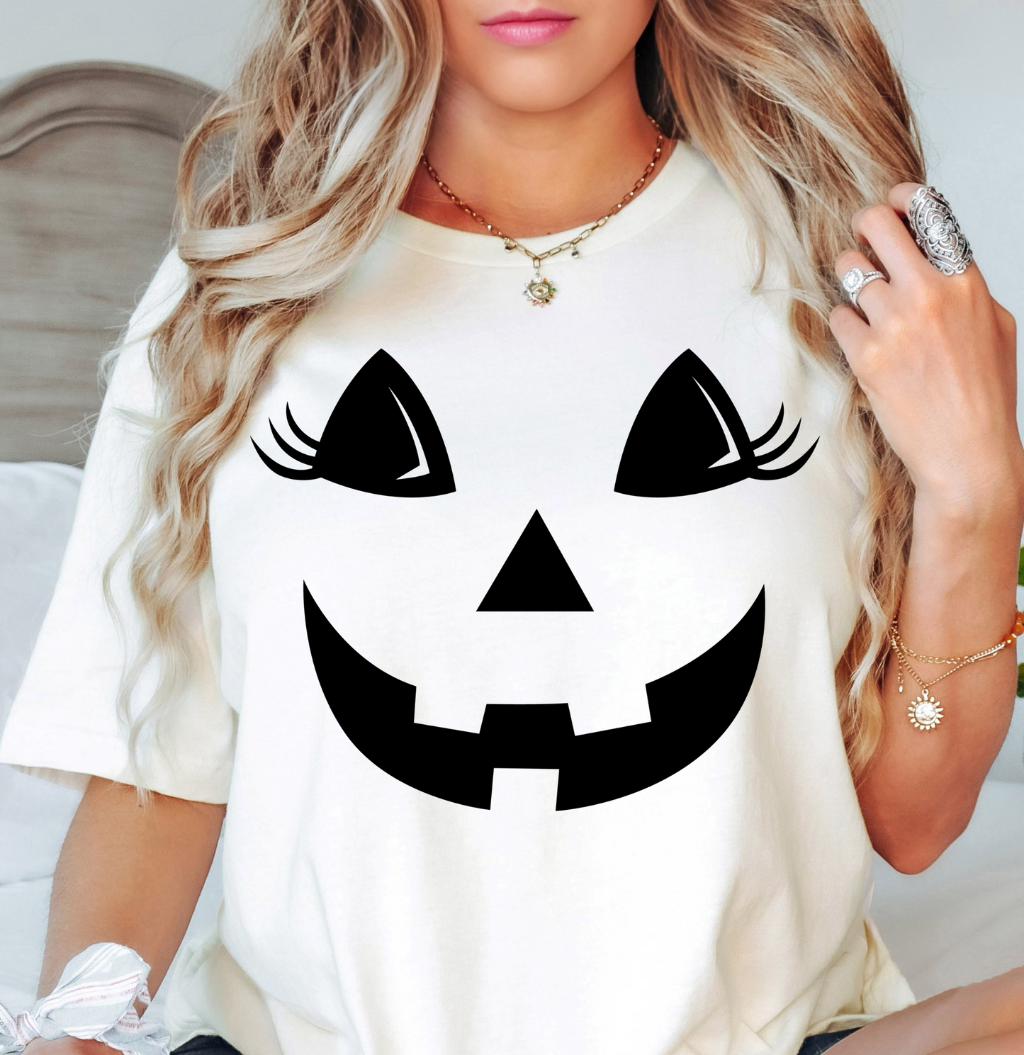 Cutie Jack O' Lantern Tee | Boo-tiful Vibes Collection | Unisex Pre-Shrunk T-Shirt