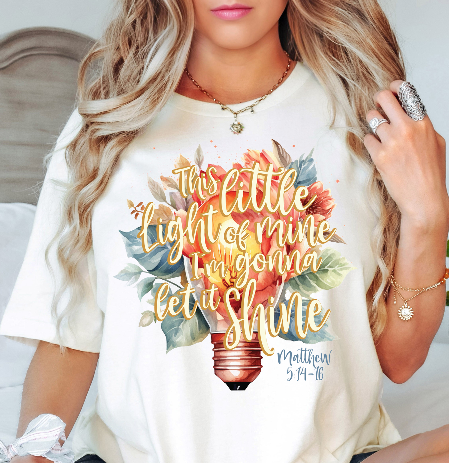 This Little Light of Mine Tee | Walk By Faith Collection | Unisex Pre-Shrunk T-Shirt