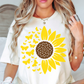 Sunflowers and Butterflies Tee | Hoppin' Into Spring Collection | Unisex Pre-Shrunk T-Shirt