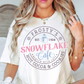 Frosty's Snowflake Cafe Tee | Frosty Chic Collection | Unisex Pre-Shrunk T-Shirt