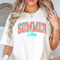 Tropical Summer Vibes Tee | Beach Breeze Collection | Unisex Pre-Shrunk T-Shirt