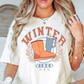 Distressed Winter Vibes Tee | Frosty Chic Collection | Unisex Pre-Shrunk T-Shirt