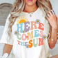 Here Comes The Sun Tee | Spring Fling Collection | Unisex Pre-Shrunk T-Shirt