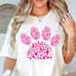 Pink Pet Paw Tee | Pawsitive Vibes Collection | Unisex Pre-Shrunk T-Shirt