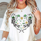 Dancing Skeleton Heart Tee | Feeling Lucky Collection | Unisex Pre-Shrunk T-Shirt