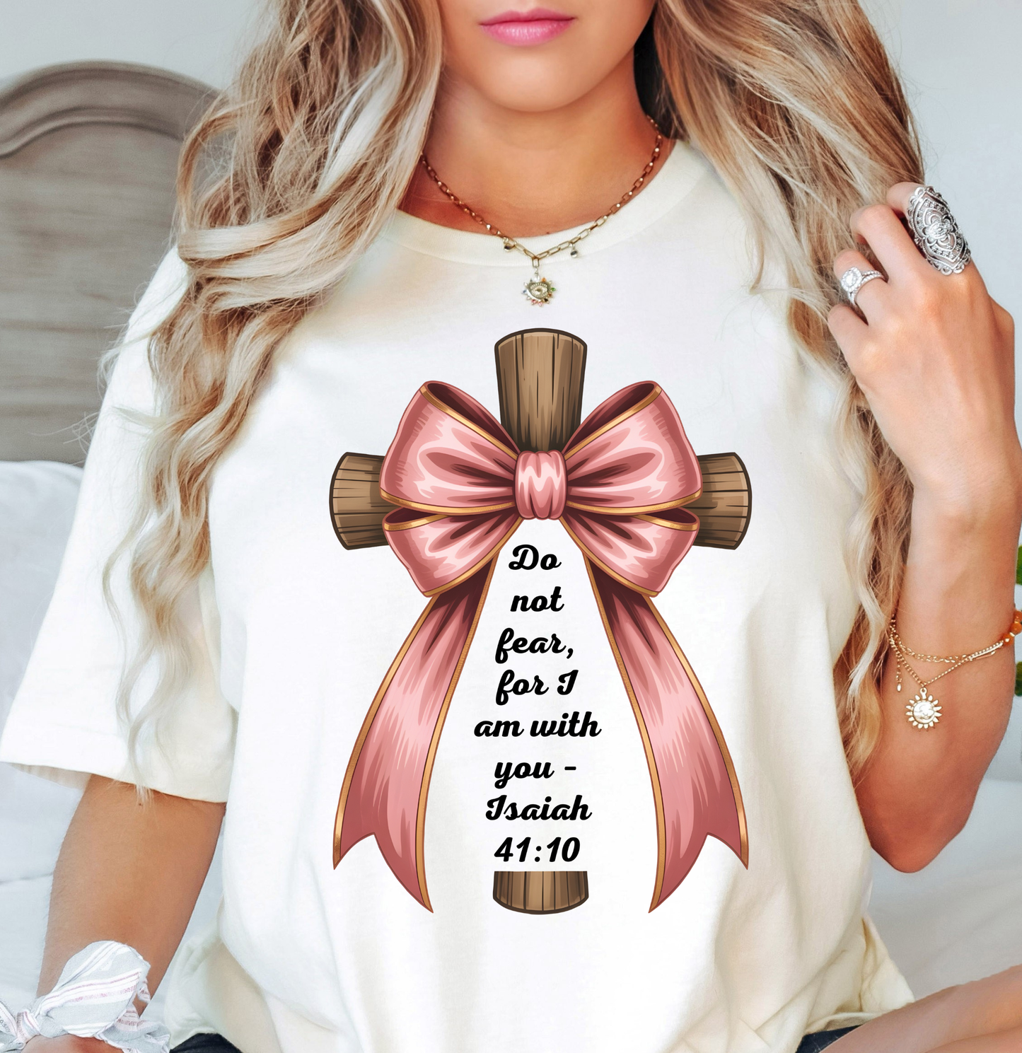 Do Not Fear (Isaiah 41:10) Tee | Walk By Faith Collection | Unisex Pre-Shrunk T-Shirt