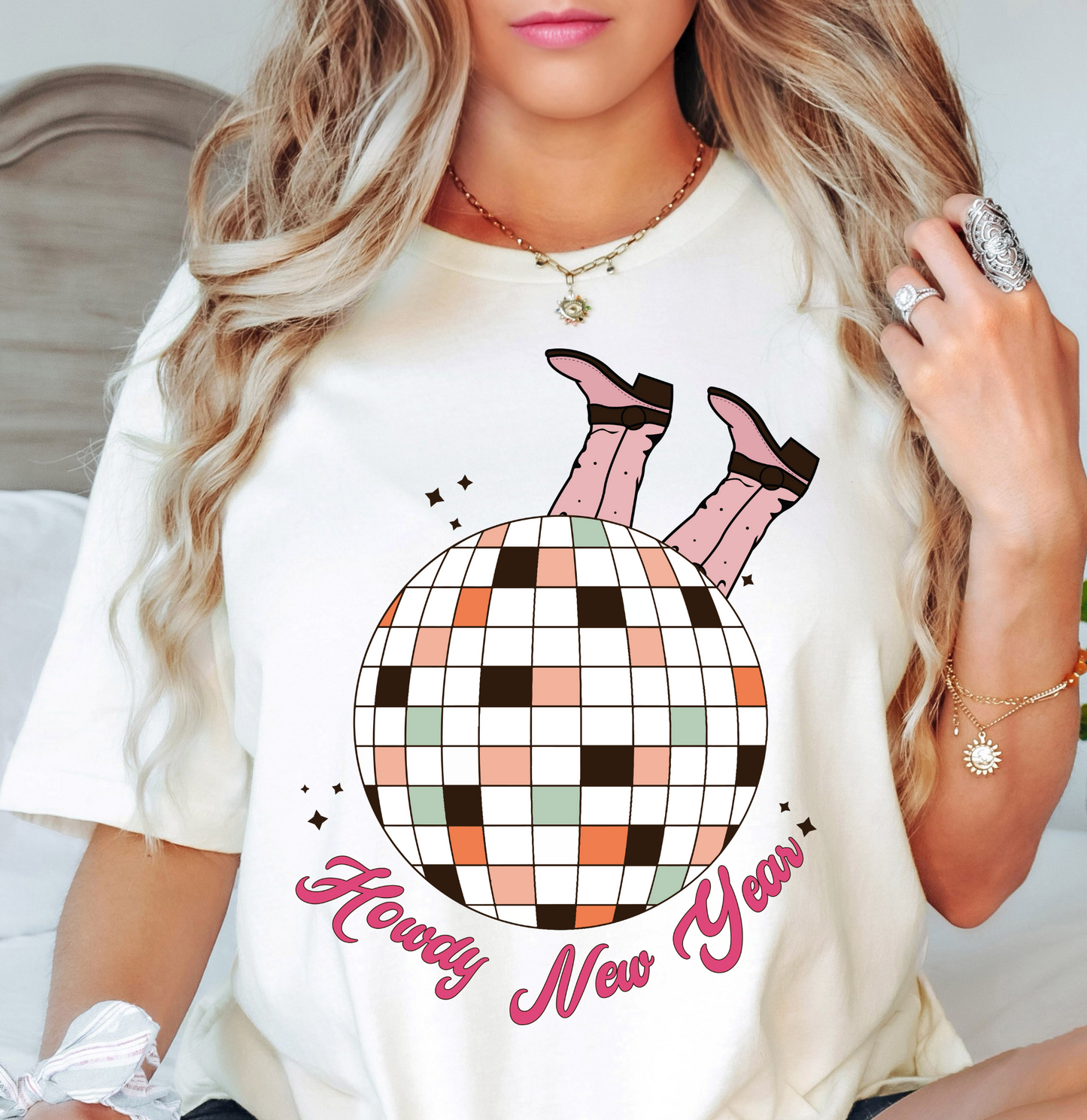 Howdy New Year Tee | New Year Magic Collection | Unisex Pre-Shrunk T-Shirt