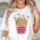Fries Before Guys Tee | XoXo Love Collection | Unisex Pre-Shrunk T-Shirt