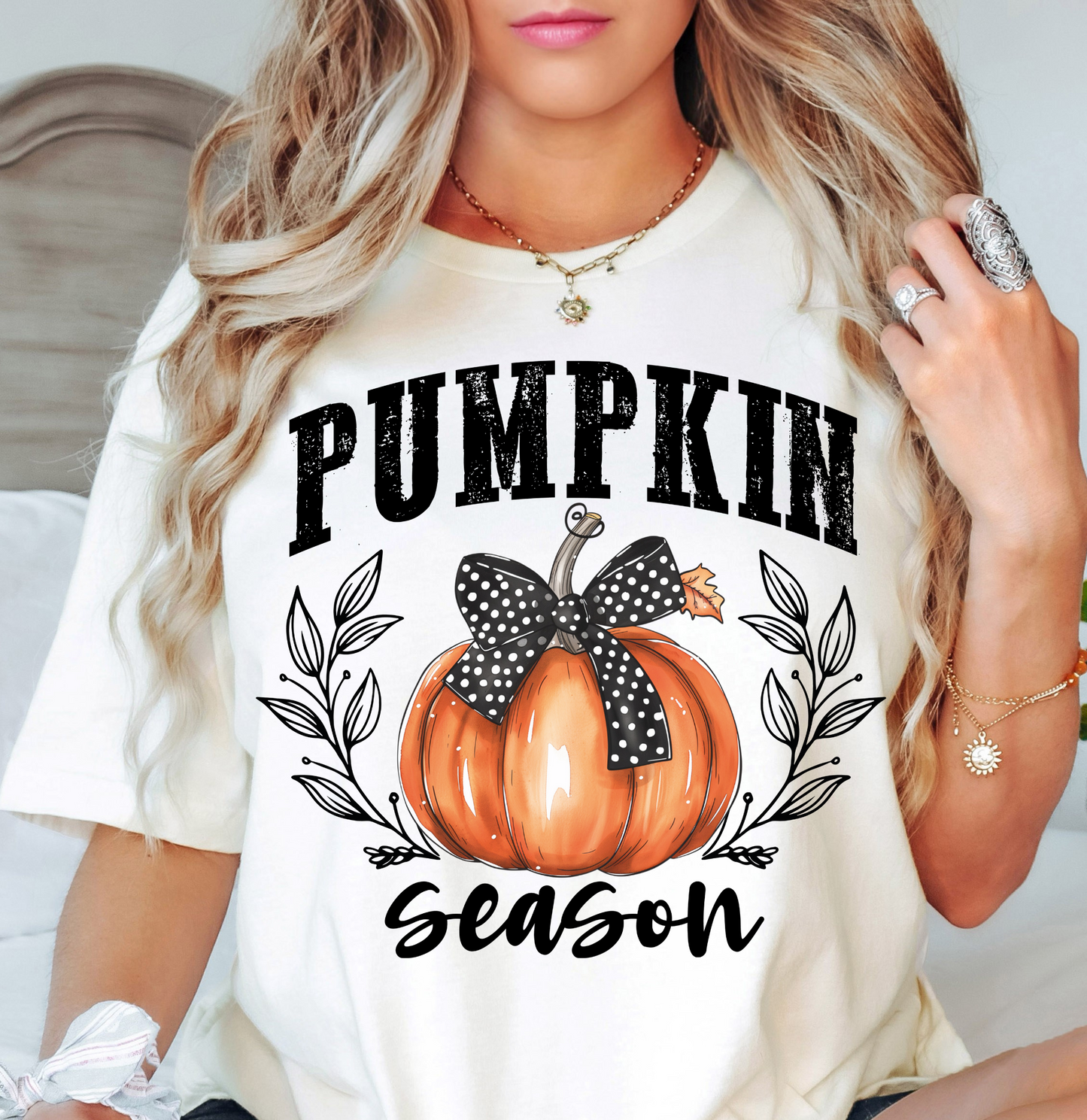 Pumpkin Season Tee | Falling For You Collection | Unisex Pre-Shrunk T-Shirt