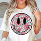 Floral Spring Smiley Face Tee | Spring Fling Collection | Unisex Pre-Shrunk T-Shirt