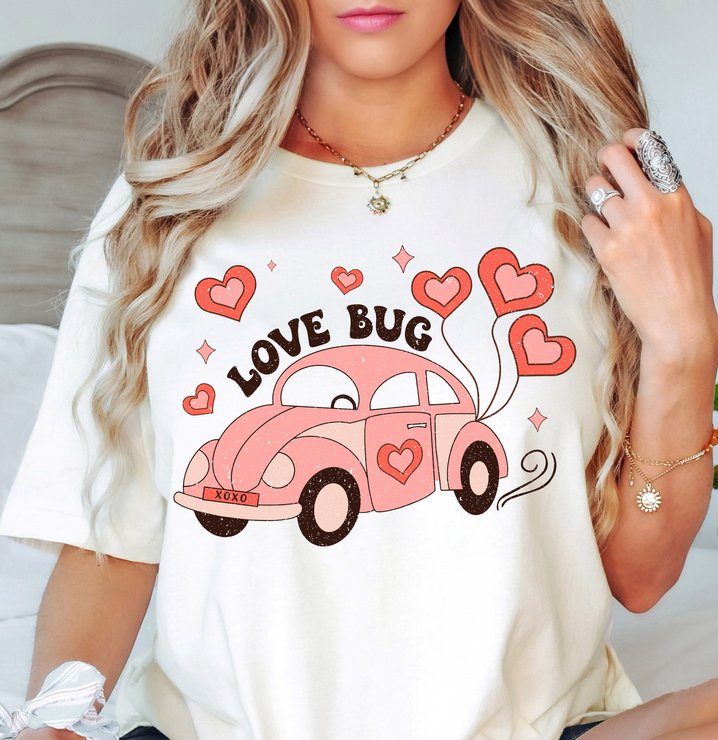 Love Bug Tee | XoXo Love Collection | Unisex Pre-Shrunk T-Shirt