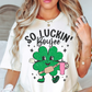 So Luckin' Boujee Tee | Feeling Lucky Collection | Unisex Pre-Shrunk T-Shirt