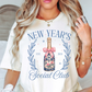 New Year's Social Club Tee | New Year Magic Collection | Unisex Pre-Shrunk T-Shirt