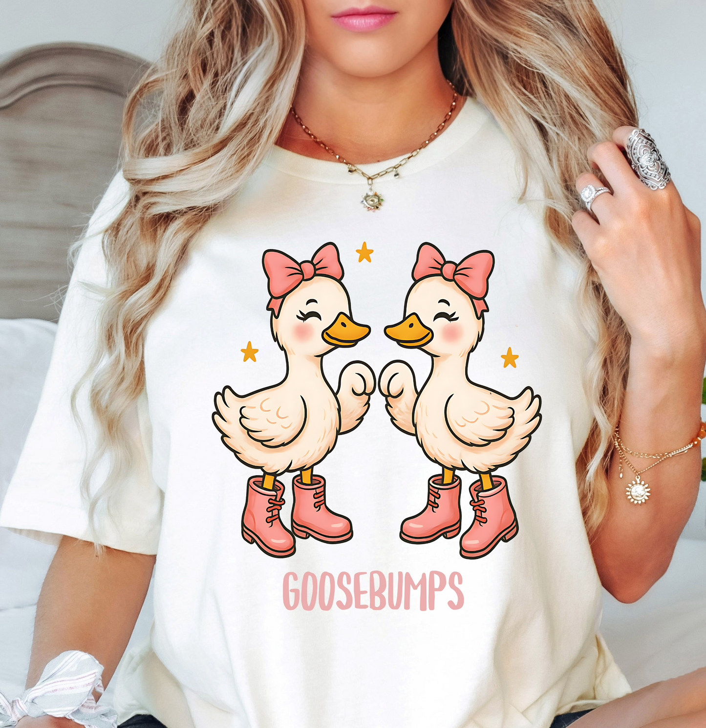 Cutie Goosebumps Tee | Groovy Vibes Collection | Unisex Pre-Shrunk T-Shirt