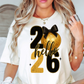 Hello 2026 New Year Tee | New Year Magic Collection | Unisex Pre-Shrunk T-Shirt